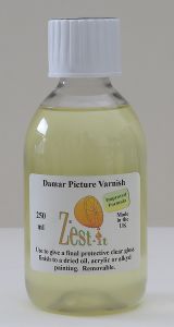250 ml Zest-it&reg; Damar Picture Varnish