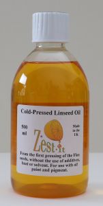 500ml Zest-it&reg; Cold-Pressed Linseed Oil