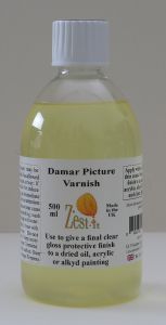 500 ml Zest-it&reg; Damar Picture Varnish